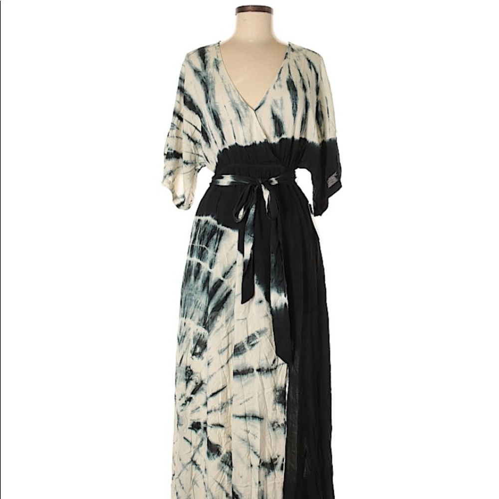 Lulu maxi tie dye dress